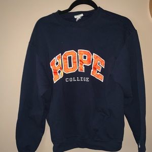 Vintage Champion Hope College Sweatshirt